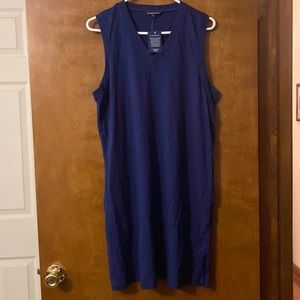 NWT Women’s Lands End cotton tank dress
